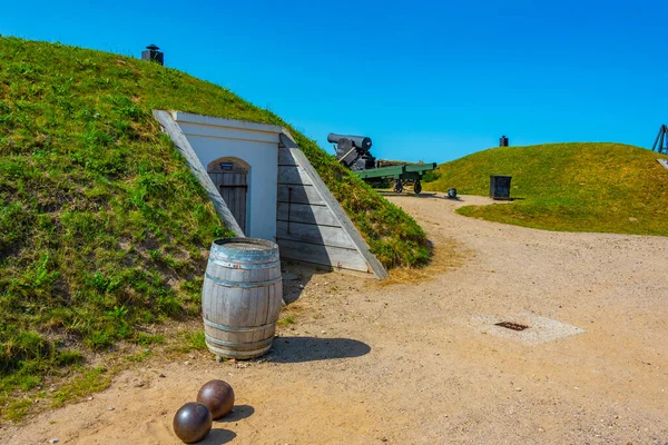 Stock image Dybbol Banke historical site commemorating war between Prussia and Denmark in 1864 near Sonderborg, Denmark