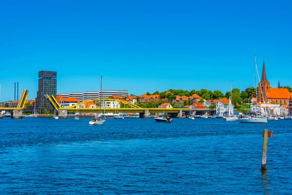デンマークの街の風景 Sonderborg — ストック写真
