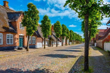 Danimarka 'nın geleneksel caddesi Mogeltonder