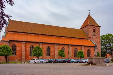 Danimarka Ribe 'deki St. Catherine Manastırı.