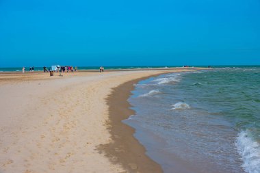 Grenen, Danimarka 'nın en kuzey noktası ve Skagens Odde' nin ucu..