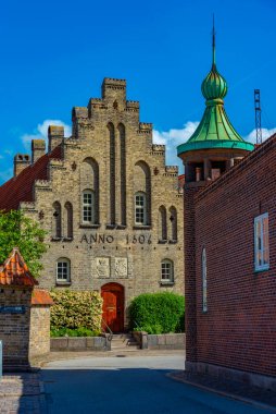 Danimarka 'da Aalborg Kloster Görünümü.
