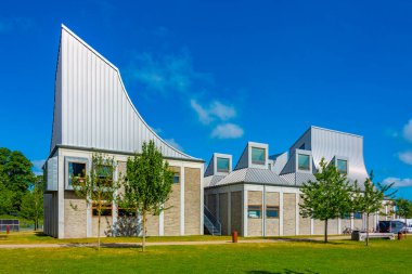 Danimarka 'nın Aalborg kentindeki Utzon Merkezi.