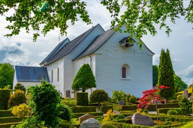Danimarka 'daki Beyaz Jöle Kilisesi.