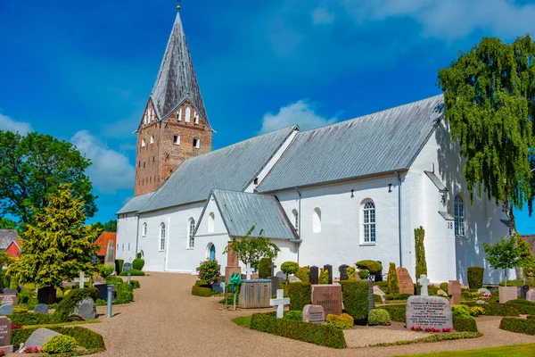 View Mogeltonder Kirke Denmark — Stock Photo, Image