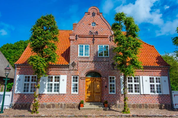 Traditionelle Straße Der Dänischen Stadt Mogeltonder — Stockfoto