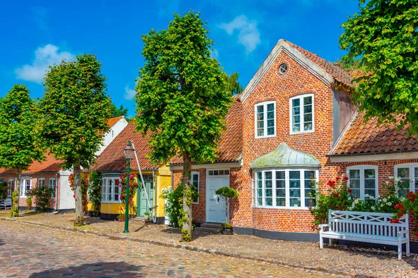Traditional Street Danish Town Mogeltonder — Stock Photo, Image
