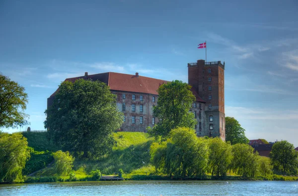 デンマークの町コルディニュの城 コルディング — ストック写真