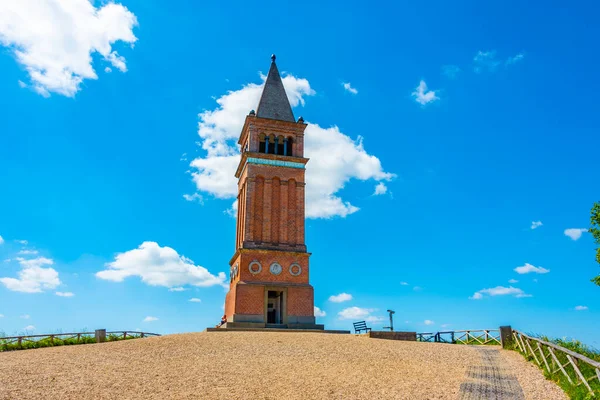 stock image Himmelbjerget lookout tower in Denmark.