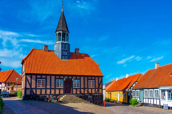 Ayuntamiento Ciudad Danesa Ebeltoft — Foto de Stock