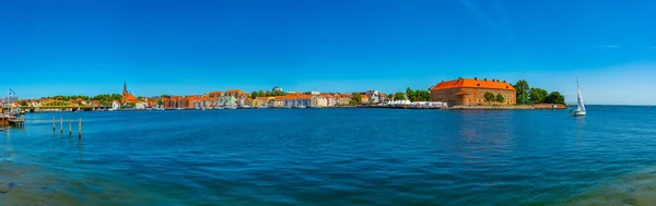 Panorama Duńskiego Miasta Sonderborg — Zdjęcie stockowe