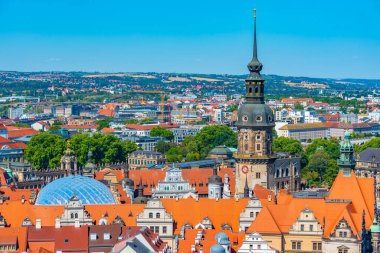Almanya 'nın Dresden kentindeki Residenzschloss Konutu.