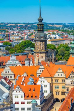 Almanya 'nın Dresden kentindeki Residenzschloss Konutu.