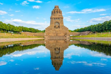 Alman kenti Leipzig 'deki Uluslar Savaşı Anıtı.