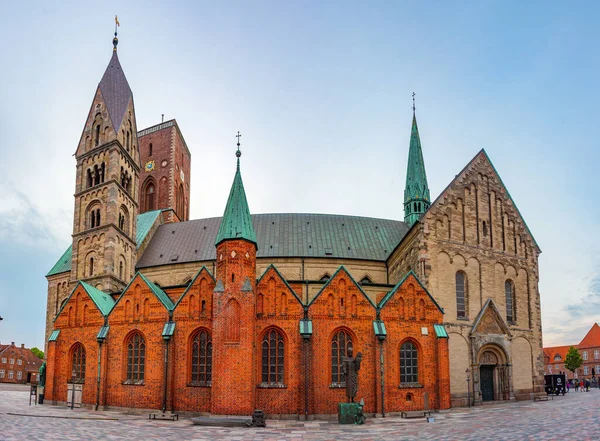 Vista Catedral Ribe Dinamarca —  Fotos de Stock