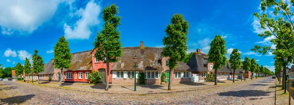Traditionele Straat Deense Stad Mogeltonder — Stockfoto