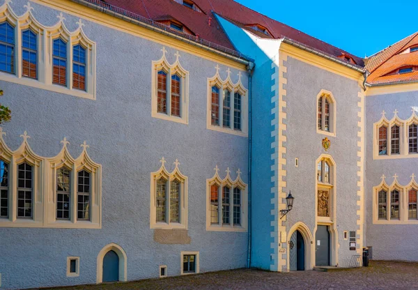 Εσωτερική Αυλή Στο Κάστρο Albrechtsburg Στο Meissen Γερμανία — Φωτογραφία Αρχείου