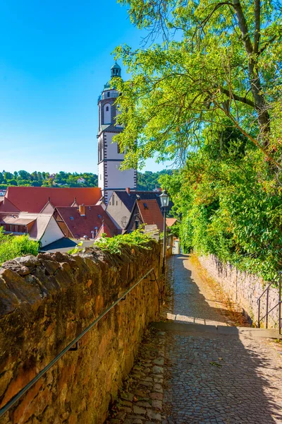 stock image Frauenkirche church in Meissen, Germany.