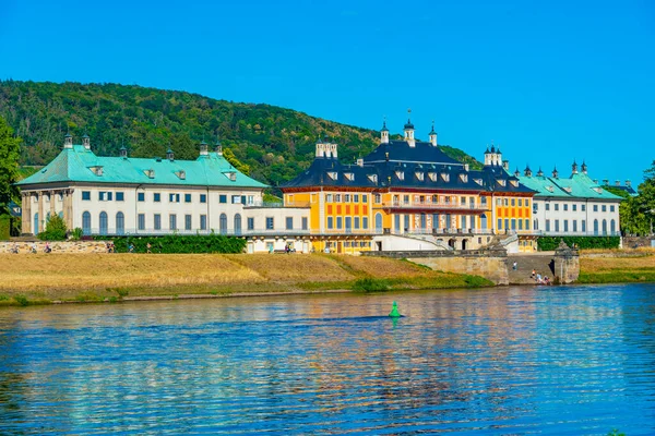 stock image Pillnitz Castle near Dresden in Germany.