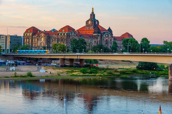Правительство Саксона Дрездене Германия — стоковое фото