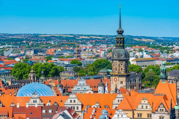 Stock image View of the Residenzschloss in Dresden, Germany.