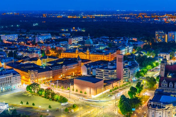 Вид Федерального Административного Суда Окрестностей Лейпциге Германия — стоковое фото
