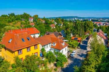 Alman kasabasının yerleşim bölgesi Bamberg.