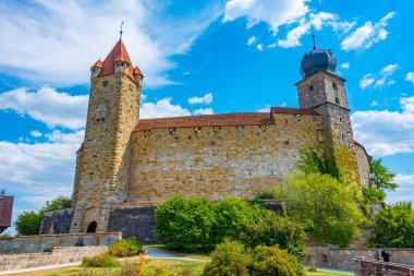 Almanya 'daki Veste Coburg kalesi.