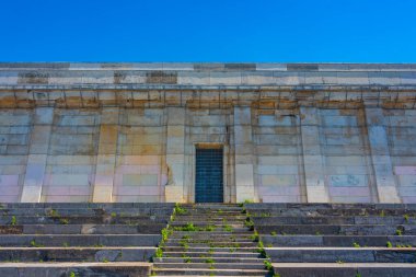 Nurnberg, Almanya 'daki Zeppelinfeld manzarası..