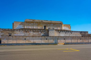 Nurnberg, Almanya 'daki Zeppelinfeld manzarası..