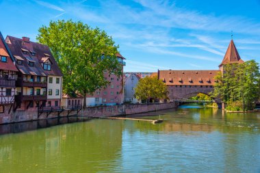 Alman kenti Nurnberg 'de Schlayerturm.