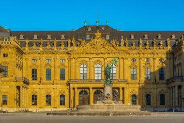 Almanya 'da Wurzburger Konutu.