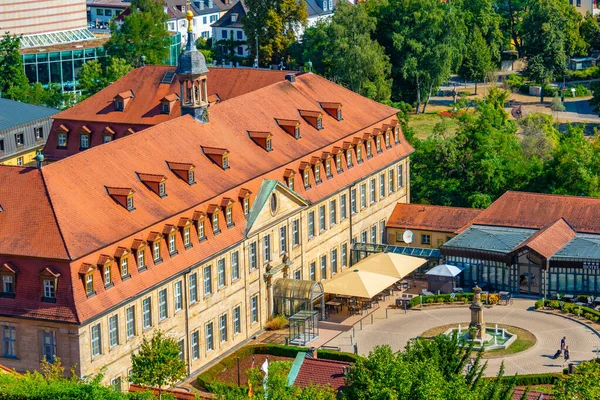 Vista Residenzschloss Bamberg Alemanha — Fotografia de Stock