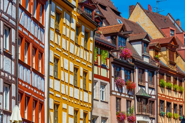 Timber Houses Old Town Nurnberg Germany — Stock Photo, Image