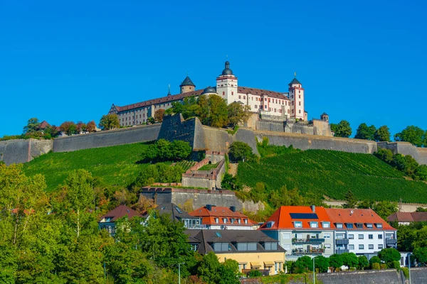 Marienberg Fort Würzburg Duitsland — Stockfoto