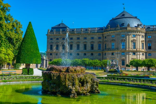 Gärten Der Würzburger Residenz — Stockfoto