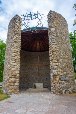 Dachau, Almanya 'daki İsa Şapeli' nin Katolik Ölümcül Izdırabı.
