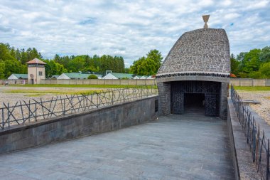 Almanya 'daki Dachau toplama kampında Uzlaşma Kilisesi.