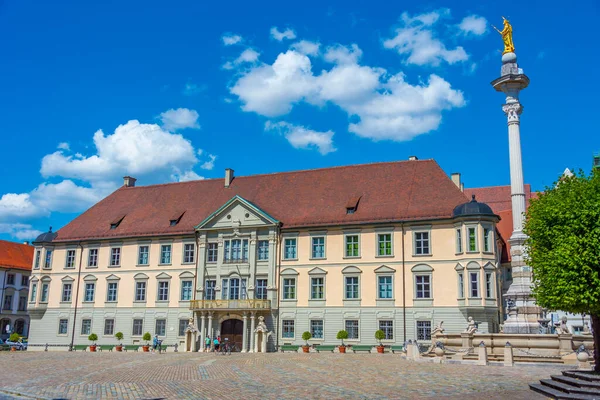 Palác Residenz Německém Městě Eichstatt — Stock fotografie