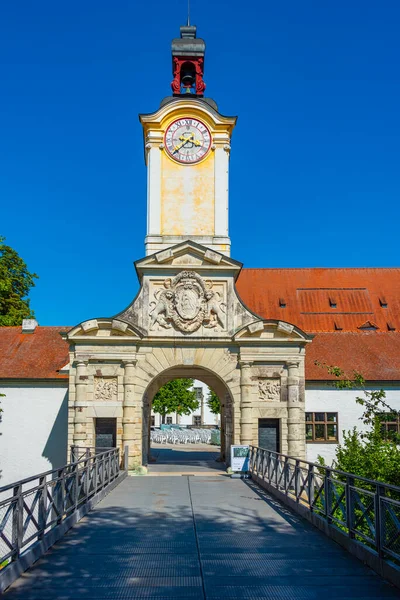 Dia Ensolarado Novo Castelo Cidade Alemã Ingolstadt — Fotografia de Stock