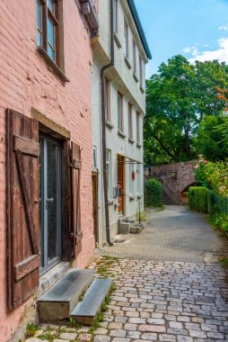 Alman kentinde tarihi evler Ulm.