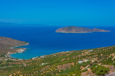 Yunanistan 'ın Girit yakınlarındaki Pseira adası.