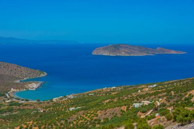 Yunanistan 'ın Girit yakınlarındaki Pseira adası.