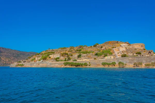 Spinalonga Fästning Grekiska Kreta — Stockfoto