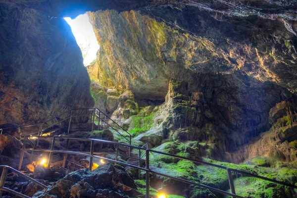 Пещера Диктеон Андрон Греческом Острове Крит — стоковое фото