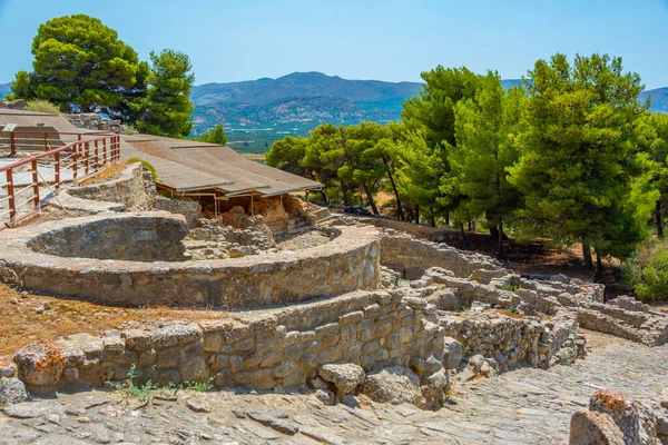 Yunan Adası Girit 'teki Minos Phaistos Sarayı.