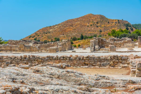 Minoan Palace Phaistos Ilha Grega Creta — Fotografia de Stock