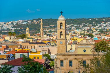 Chania 'daki Bakire Meryem Katedrali' nin sunumu.
