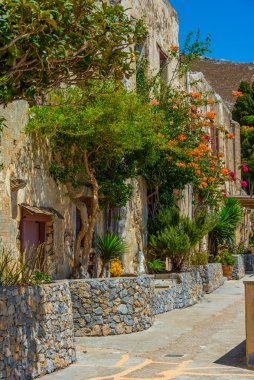 Yunan Adası Girit 'teki Preveli Manastırı Müzesi.
