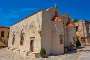 Yunan Adası Girit 'teki Preveli Manastırı Müzesi.
